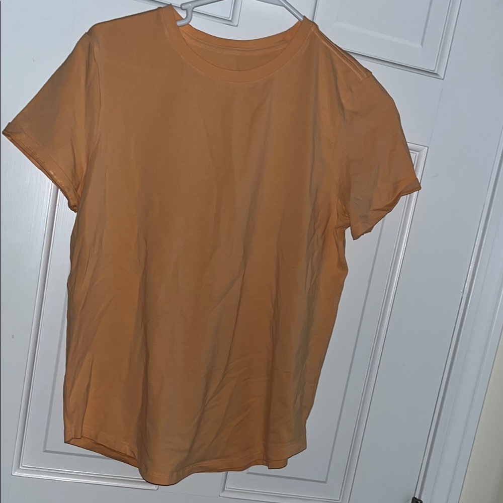 Orange LuluLemon Women's Top